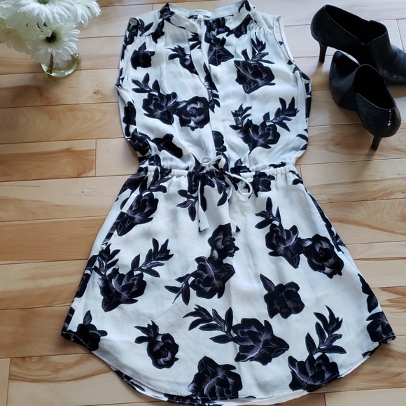 Aritzia Dresses & Skirts - Babaton silk sleeveless floral dress